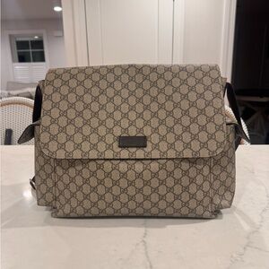Gucci Supreme Large Diaper Bag